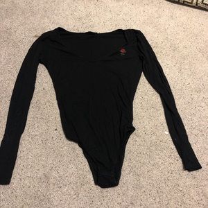 Black bodysuit